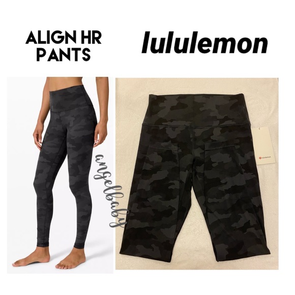 Lululemon Align HR Pant 28” in Heritage 365 Camo Deep Coal! - Picture 9 of 16